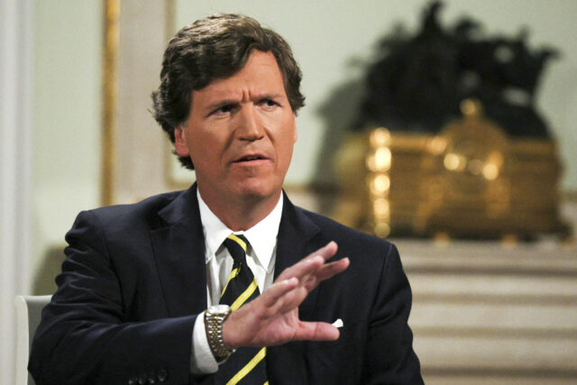 Tucker Carlson explode ex -Congs da Fox News Sean Hannity: 'Hot "

