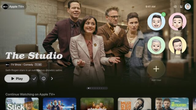 TvOS da Apple TV 26 recebe tratamento de 'vidro líquido' e função de troca de perfil

