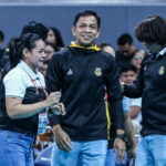 Shaq Delos Santos retorna como o torneio de vôlei feminino do UAAP como treinador do UST Tigresses.