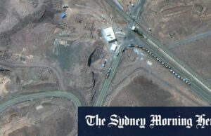 Um caminhão da Marinha removeu os ativos nucleares do Irã antes de atacarmos? Caminhões em direção ao Fordw na quinta -feira antes da instalação dos EUA.