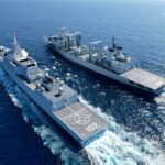 Us Alley Intercept a frota naval chinesa atravessando o território