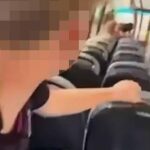 Filme de dentro do veículo Bluster mostra os alunos que se apegam aos assentos no pneu superior enquanto o campo passa pelas janelas com velocidade alarmante