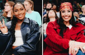 Vanessa Bryant, Coco Gaffe Reze Reze Reze e Sarly Ionescu Reunião Sabrina Ionescu Angel Rez, sob o Hetty Surat