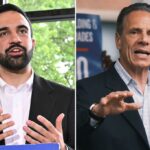 Vantagem confortável de Andrew Cuomo sobre Zohran Mamdani cortou 50% em casa antes da Primária do Mayoral Dem: Pesquisa
