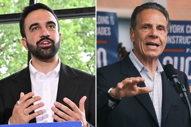 Vantagem confortável de Andrew Cuomo sobre Zohran Mamdani cortou 50% em casa antes da Primária do Mayoral Dem: Pesquisa


