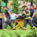 Várias pessoas foram feridas em um