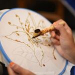 Velas de óleo de palma podem ser usadas para batik