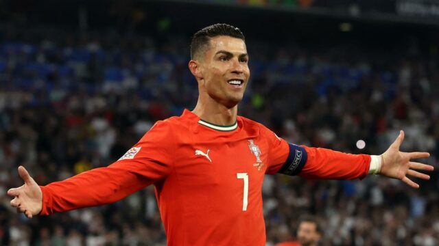Vencedor em sacos de Ronaldo, enquanto Portugal derrota a Alemanha para entrar nas finais da UEFA League

