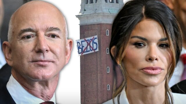 Jeff Bezos Lauren Tower assinou a composição principal de Getty Belgrass