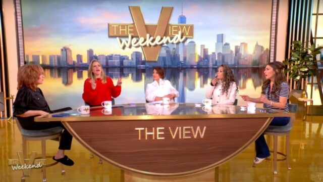 "View" Host Questões Correção para comentários aéreos sobre mulheres no Irã

