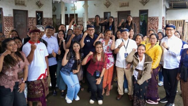 Visita do Vice -Ministro das Soas para Ulian Village, Kintamani: Promova a economia do bem -estar das mulheres com PNM Mekaar

