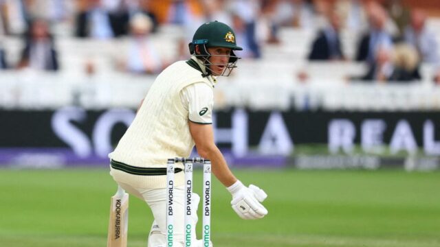 WI VS AUS: Labuschagne desistiu, Smith desligou devido a lesão no primeiro teste contra as Índias Ocidentais

