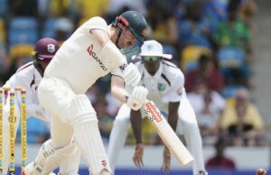 WI vs Aus, 1º teste: Travis Head, liderando a sobrevivência da Austrália contra as Índias Ocidentais no dia 2 WI vs Aus, 1º teste: Travis Head, liderando a sobrevivência da Austrália contra as Índias Ocidentais no dia 2