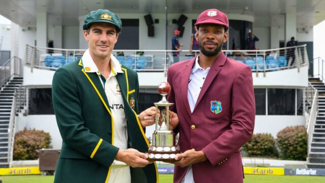 WI vs. Aus Live Score, 1º dia de teste 1: Windies enfrenta a Austrália na primeira partida de Roston Chase como capitão; Informações sobre streaming

