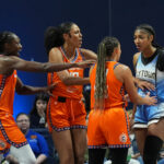 WNBA, o cabelo de Angel Reese por puxar os cabelos de Bria Hartley'e multado em US $ 80? A reivindicação viral foi emitida