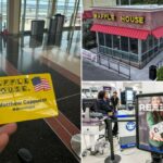 Miami, Flórida, Aeroporto Internacional em Miami, Mensagem de Id de Segurança Interna.