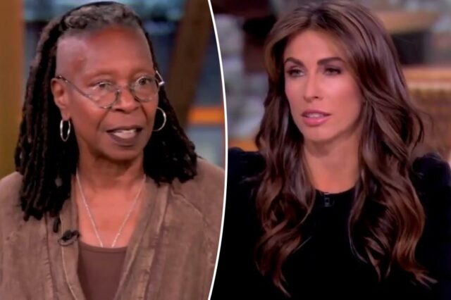 Whoopi Goldberg está tentando "ver" Alyssa Farah Griffin com o Co -Host depois de exigir vida nos EUA tão ruim quanto o Irã

