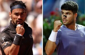 Wimbledon 2025: Carlos Alcaraz vs Fabio Fognia Visualize, cabeça, adivinhe e escolha Fabio Fognini na Itália International BNL 2025 - Fonte: Getty