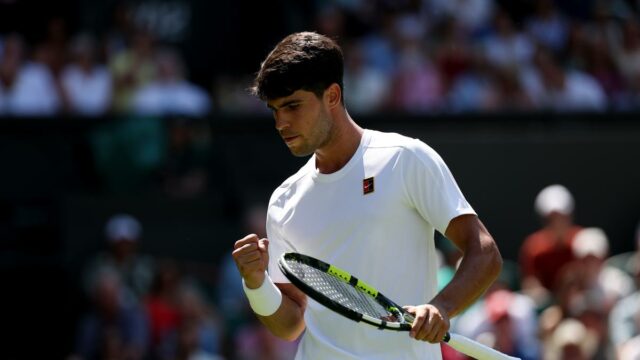 Wimbledon 2025: o atual campeão Alkaz sobrevive assustador e derrotando Fognini em cinco anos na 1ª rodada

