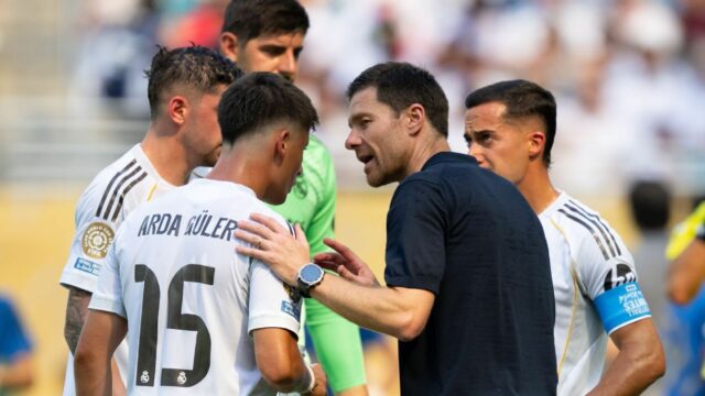 Xabi diz que a reforma de Madrid "um processo" após o empate

