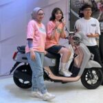 Yamaha Fazzio Hybrid está presente apenas na Feira Kemayoran 2025 Yakarta, pronta para tentar a geração Z