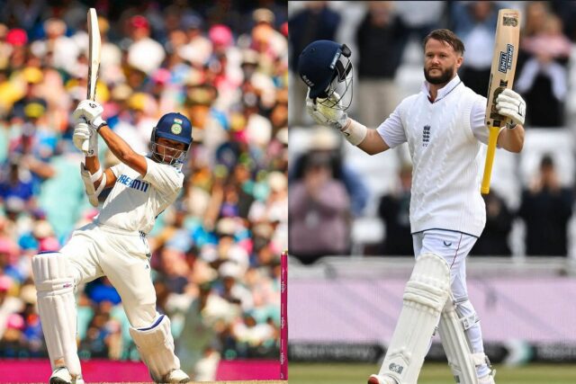 Yashasvi Jaiswal vs Ben Duckett - Comparação da série Eng vs Ind 2025 após 19 testes

