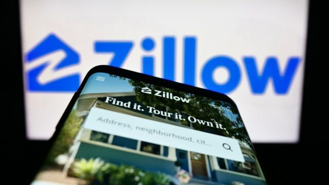 Tendências de pesquisa do Google para Zillow e outros termos imobiliários comuns