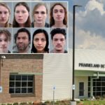 10 pessoas acusadas de um "ataque organizado" a agentes de gelo, um policial em estilo militar: