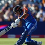 Todos os registros quebrados e os estágios básicos alcançados durante as mulheres na Inglaterra contra a Índia Quinto T20I