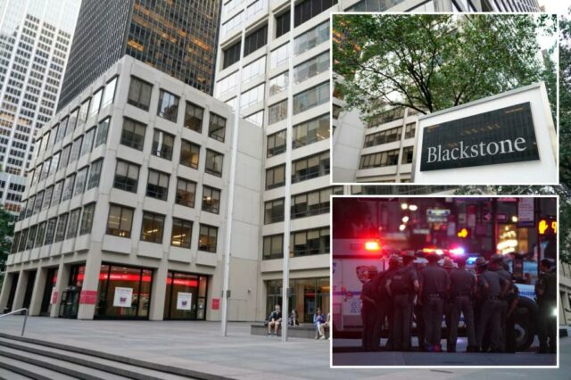 345 prédio de escritórios da Park Ave, no qual Shane Tamura abriu fogo, contém a sede para Blackstone, NFL, KPMG e muito mais

