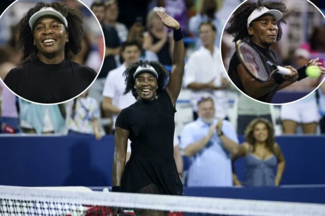 45 -Year -old Venus Williams se torna a mulher mais velha de Martina Navratilova a vencer a partida de singles

