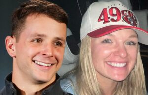 49ers estrela Brock, bem -vindo à primeira criança esposa Brok e Jenna Puldy Insta 1