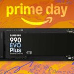 4TB 990 EVO PLUS SSD da Samsung queda para o preço recorde do Prime Day