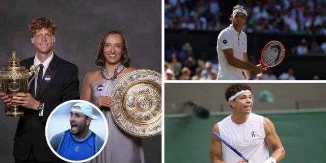 Wimbledon em 2025 Amanda Anisimova. (Foto: Getty)