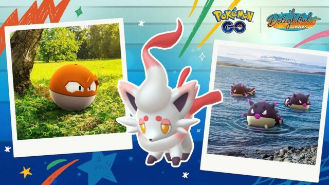 Linha de evolução de Magikarp e variantes brilhantes (imagem via Pokemon Company)