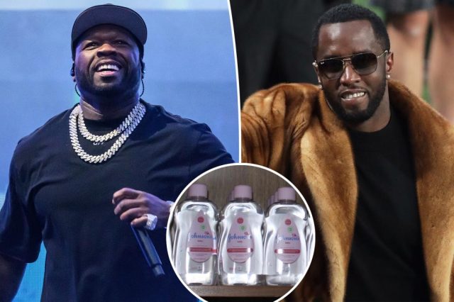 50 centavos de volta à natureza selvagem de Diddy após uma frase com um estranho clipe de moda ai de óleo de óleo de bebê

