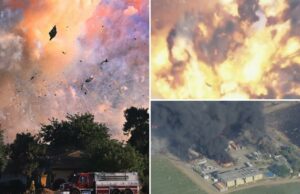 7 Não após a explosão no armazém de fogos de artifício da Califórnia lança um enorme incêndio 7 Não após a explosão no armazém de fogos de artifício da Califórnia lança um enorme incêndio