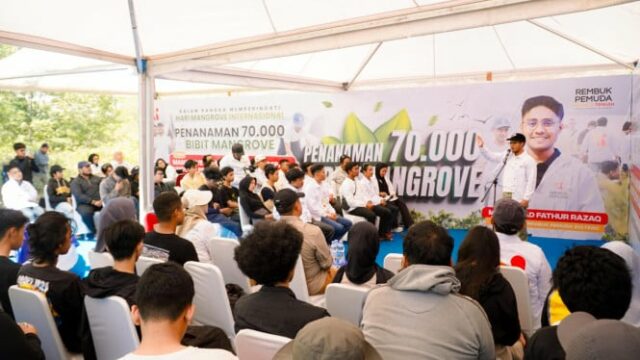 70 mil mangue de mangue em Palu, Fathur Razaq: Caridade natural e mantenha a terra

