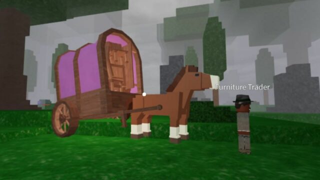 O novo NPC emerge aleatoriamente (imagem via Roblox)