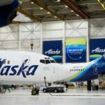A Alaska Airlines promove operações de acordo com a área de perda de tecnologia em todos os vôos