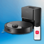 Roborock Q10 x5+ robô-vacuum e esfregão, autodeterminação e limpeza de mãos livres por um máximo de 7 semanas, 10.000 PA de sucção, evitação de obstáculos, navegação de lidar, zonas sem go, preto