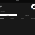 A Apple está agora em tópicos