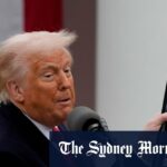 A Austrália evita o crescimento tarifário para Trump mantém a taxa de 10 %