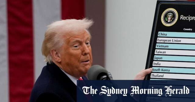 A Austrália evita o crescimento tarifário para Trump mantém a taxa de 10 %

