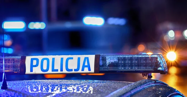 A BMW de 70 anos entrou no jardim do café em Cracóvia. Turista ferido

