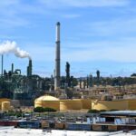 Uma visão de drone da Valero Benicia Raffinerie em Benicia, Califórnia, na quinta -feira, 1 de maio de 2025. A refinaria será planejada até o final de abril de 2026 (Jane Tyska/Bay Area News Group)