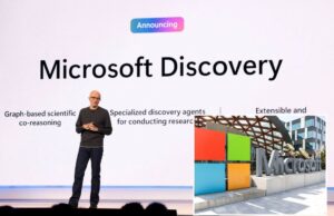 A Microsoft afirma que a redução das tarefas e o uso da IA ajudaram a economizar US $ 500 milhões: relatório Satya Nadella apresenta a Microsoft Discovery.
