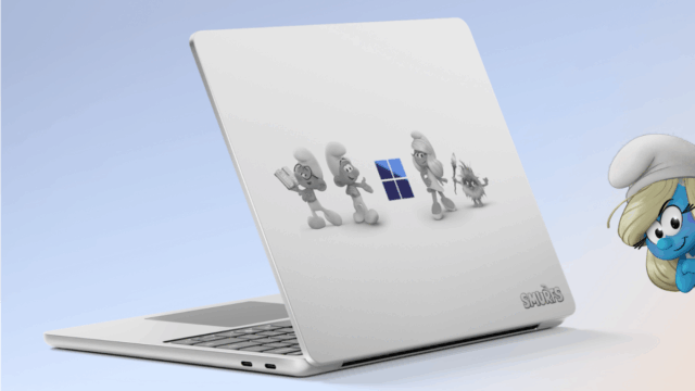 A Microsoft lançou silenciosamente um laptop Smurfs, o Smurface. Por que?

