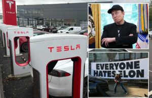 A Tesla de Elon Musk serve. A Tesla de Elon Musk serve.