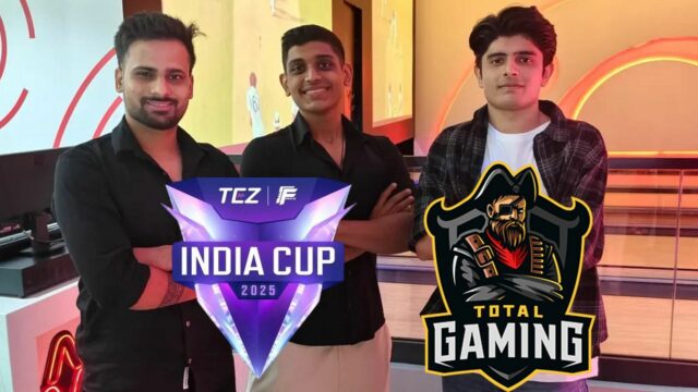 Total Gaming Esports explica seu mostrador para a Copa Indiana 2025 (foto via Instagram/Fozujay)